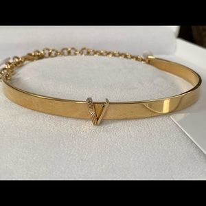 GOLD VERSACE CHOCKER